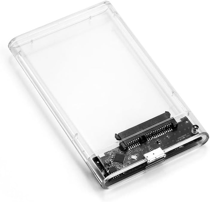 Festplattengehäuse 2,5 Zoll für SATA-SSD und HDD, USB 3.0 – Ansicht 2