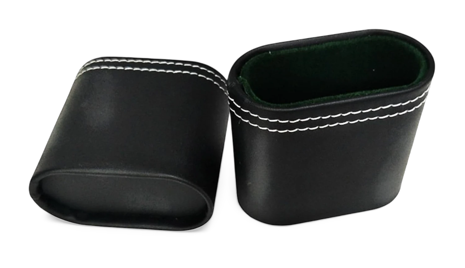 Backgammon-Würfelset mit Dopplerwürfel, optional mit Würfelbecher – Ansicht 4
