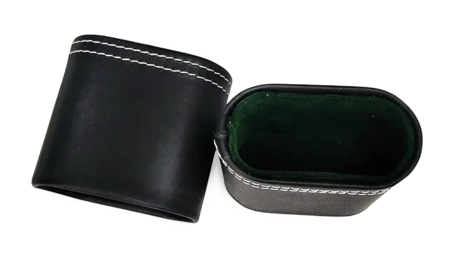 Backgammon-Würfelset mit Dopplerwürfel, optional mit Würfelbecher – Ansicht 5