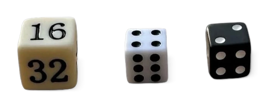 Backgammon-Würfelset mit Dopplerwürfel, optional mit Würfelbecher – Ansicht 9