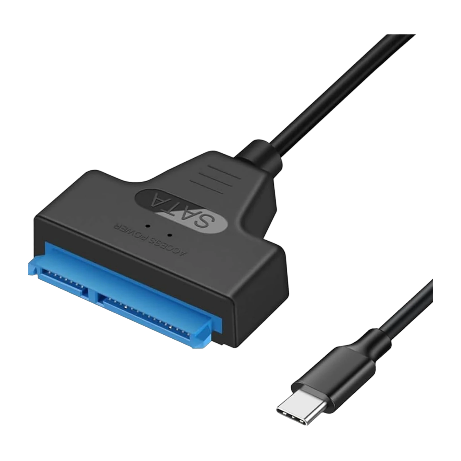 USB-auf-SATA-Adapter für 2,5-Zoll-SSD und -HDD – USB-C oder USB-A – Ansicht 3