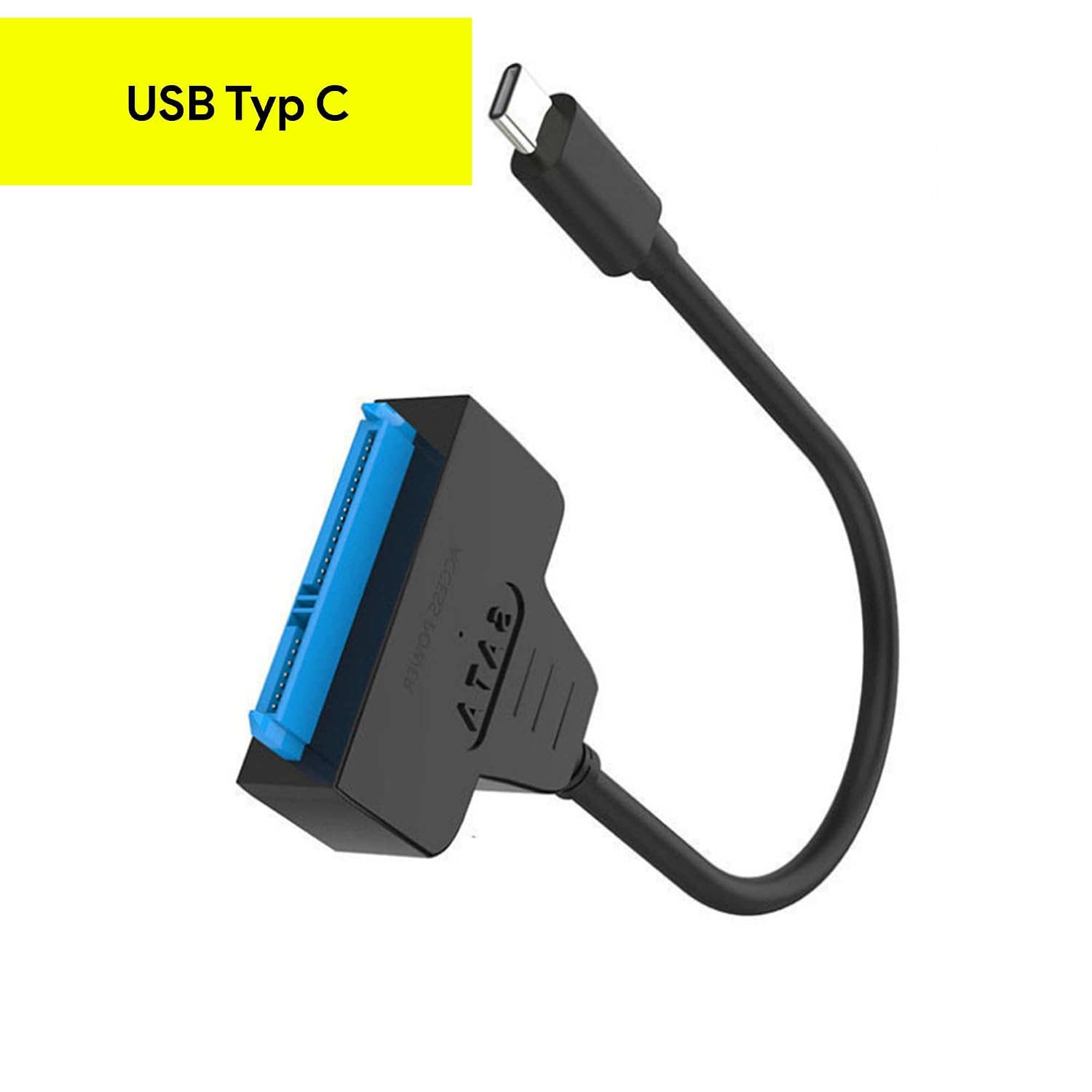 USB-C-auf-SATA-Adapter für 2,5-Zoll-SSD und -HDD – Ansicht 2