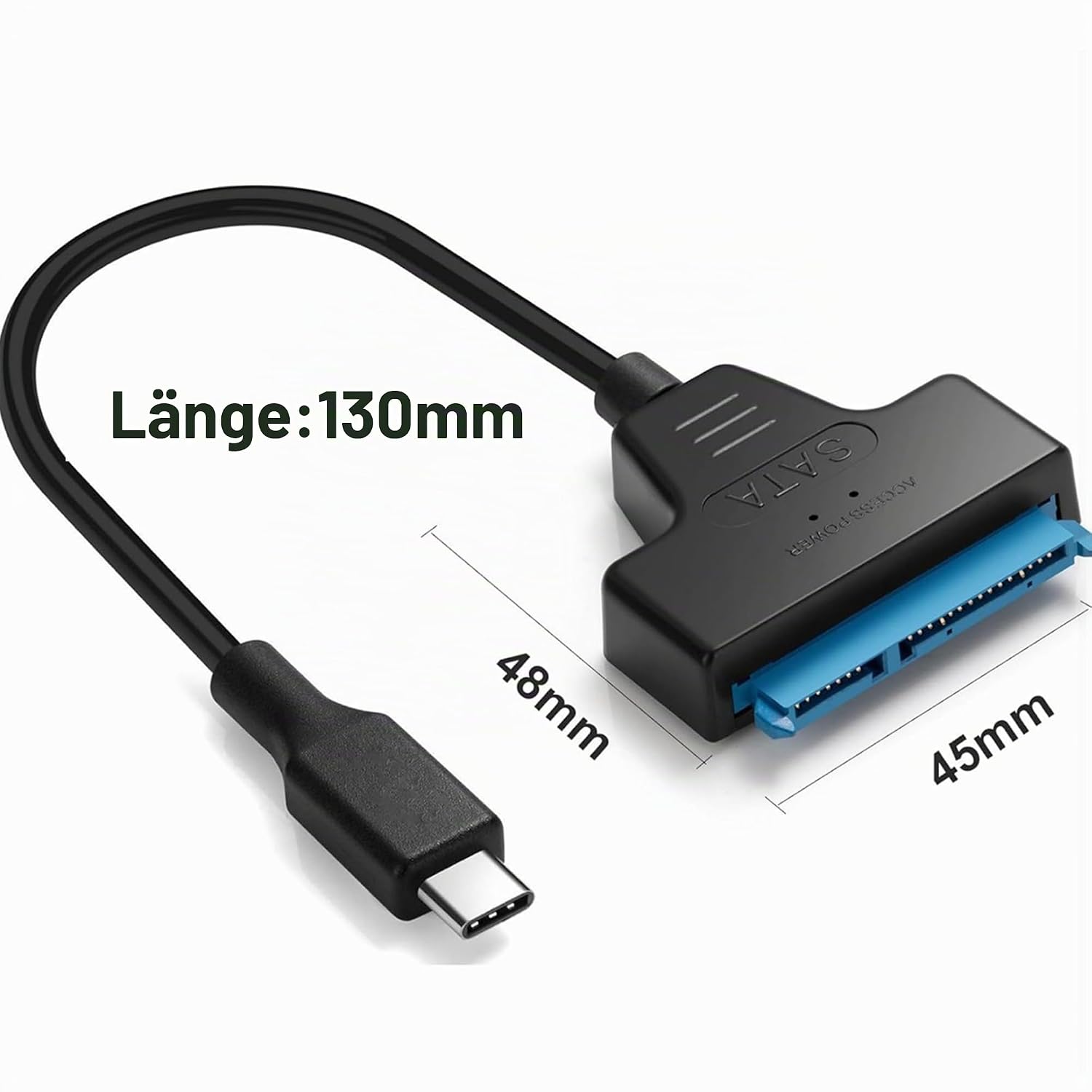 USB-C-auf-SATA-Adapter für 2,5-Zoll-SSD und -HDD – Ansicht 6